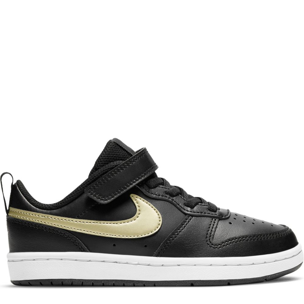 White Nike Boys Court Borough 2 Low Top Sneaker Athletic Rack Room Shoes
