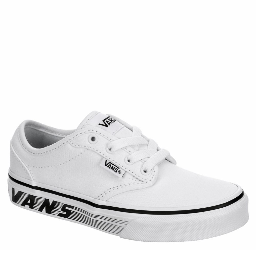 White Vans Boys Atwood Sneaker 