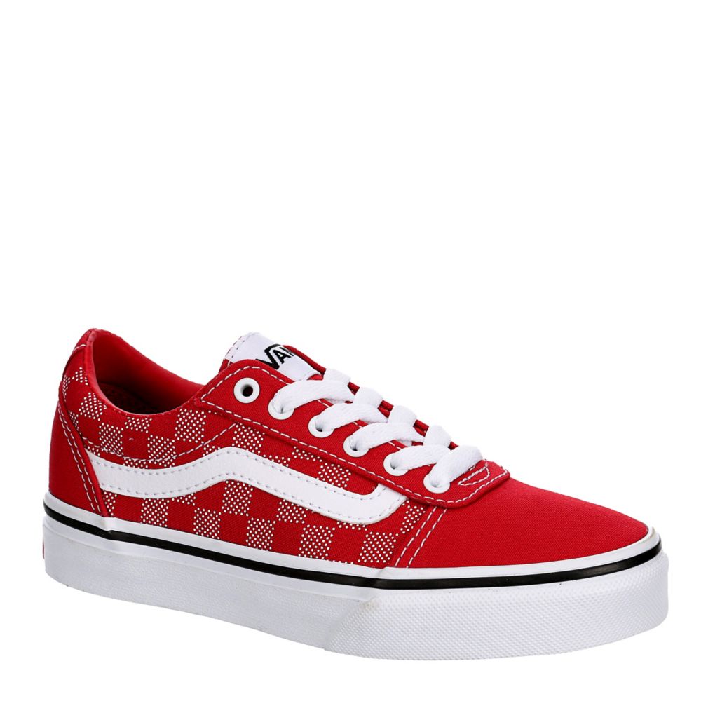 red vans shoes