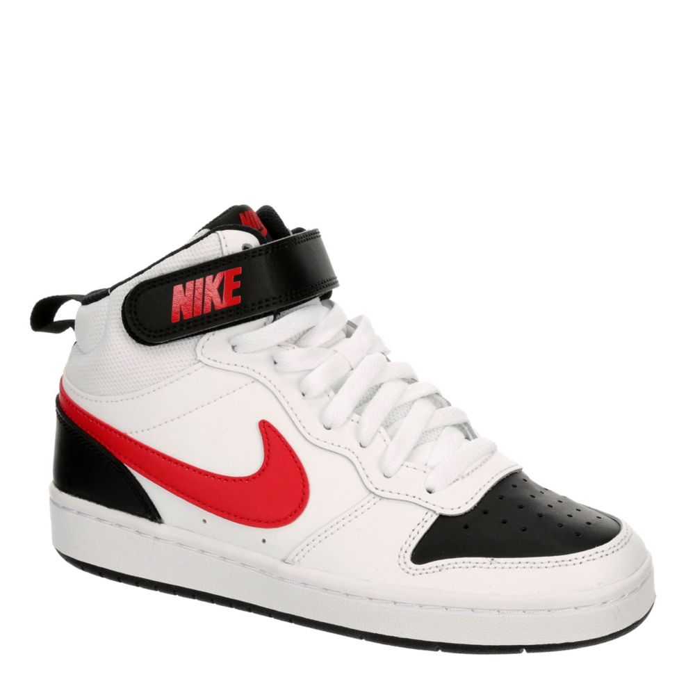 Nike Kids' Court Borough 2 High Top Sneaker Big Kid