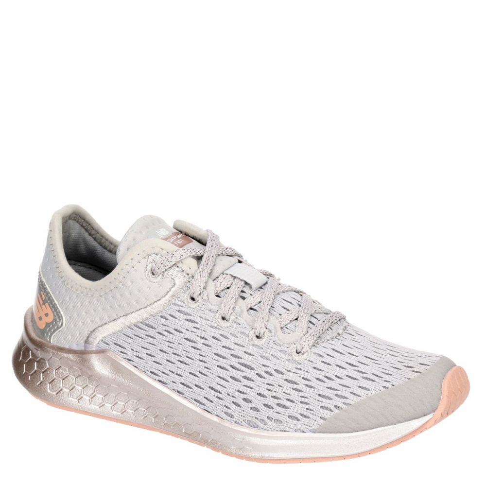 new balance silver sneakers