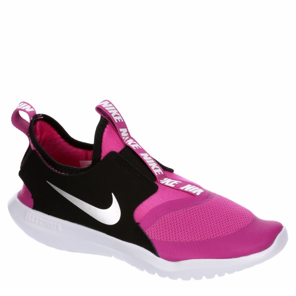 nike pink slip on shoes