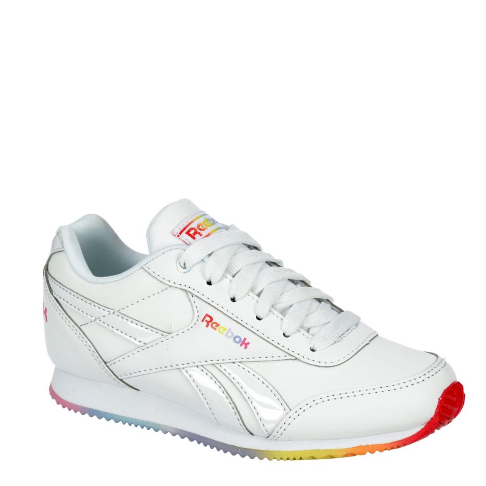White Reebok Girls Royal Cl Jog 2 Sneaker | Athletic | Rack Room Shoes