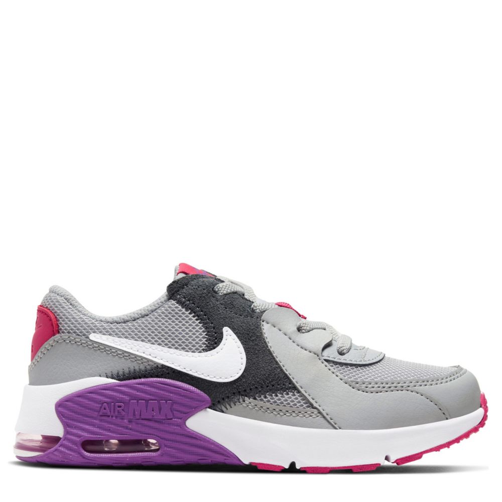 Grey Nike Girls Air Max Excee Sneaker Kids Rack Room Shoes