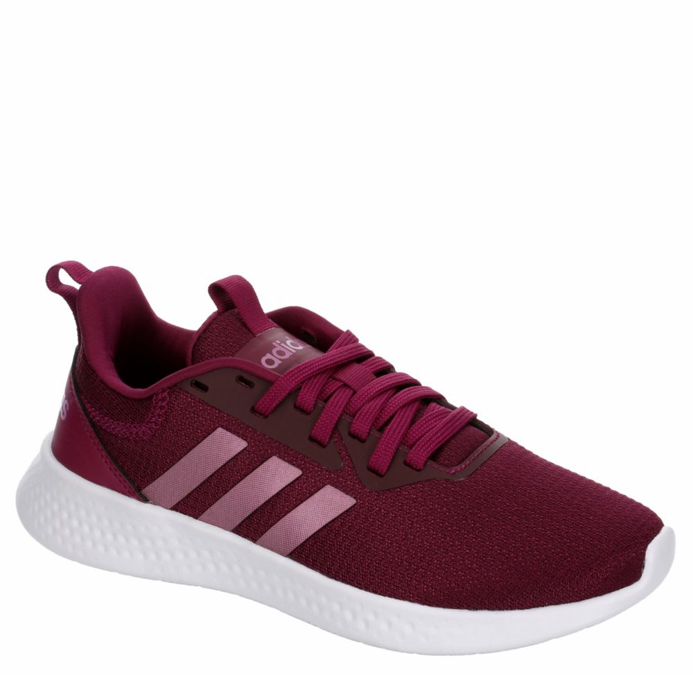 maroon adidas sneakers