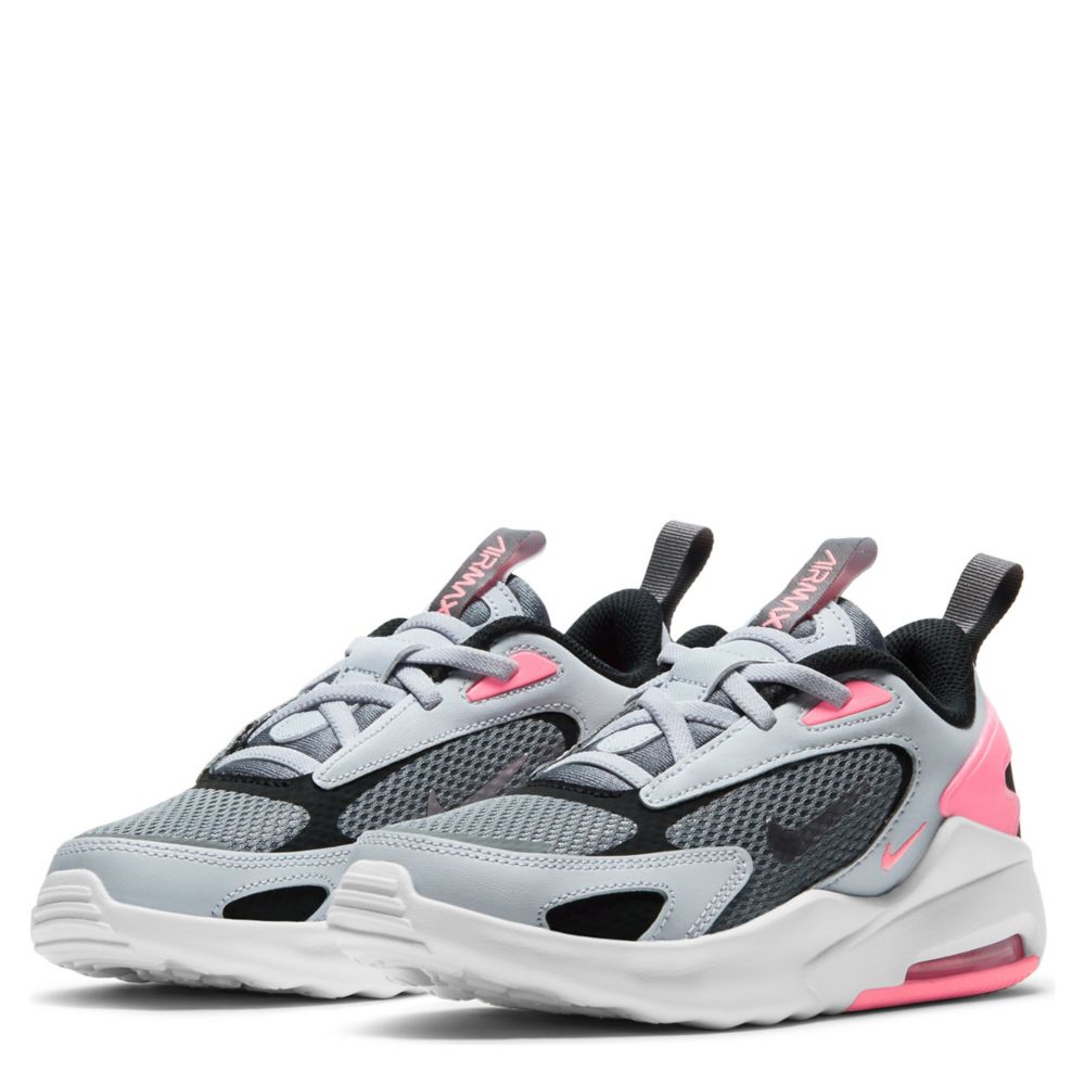 Grey Nike Girls Air Max Bolt Sneaker Kids Rack Room Shoes
