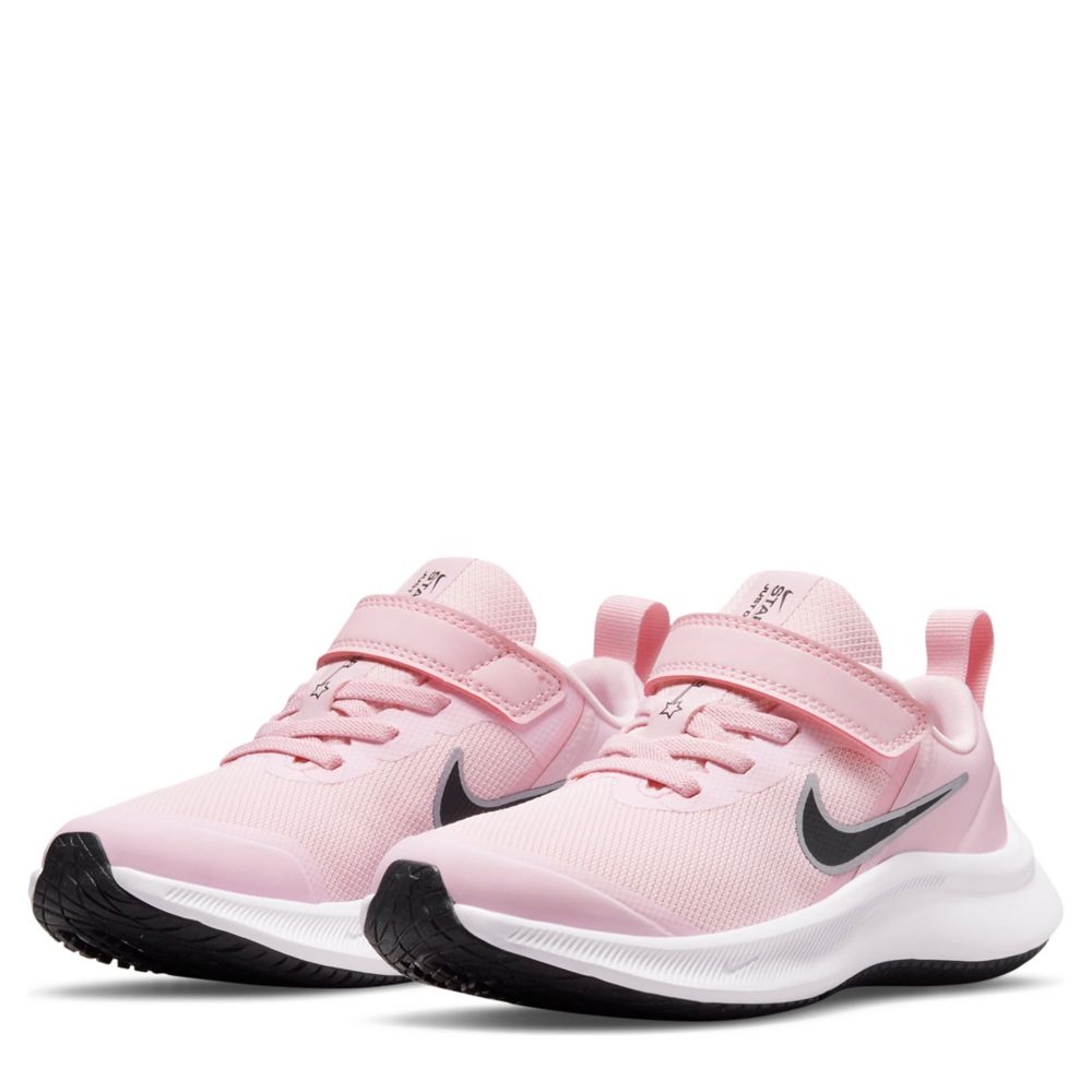 weggooien Kan niet bezorgdheid Pink Nike Girls Star Runner 3 Sneaker | Kids | Rack Room Shoes