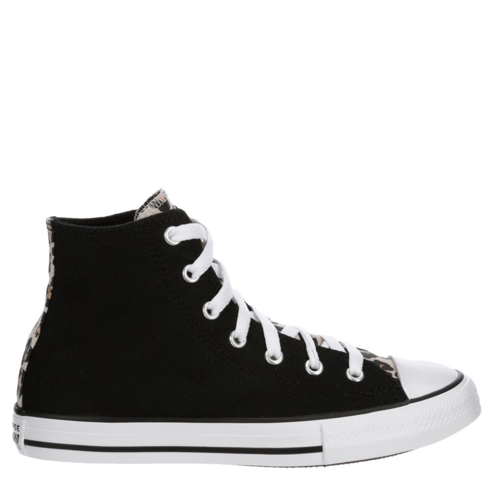 girls black high tops