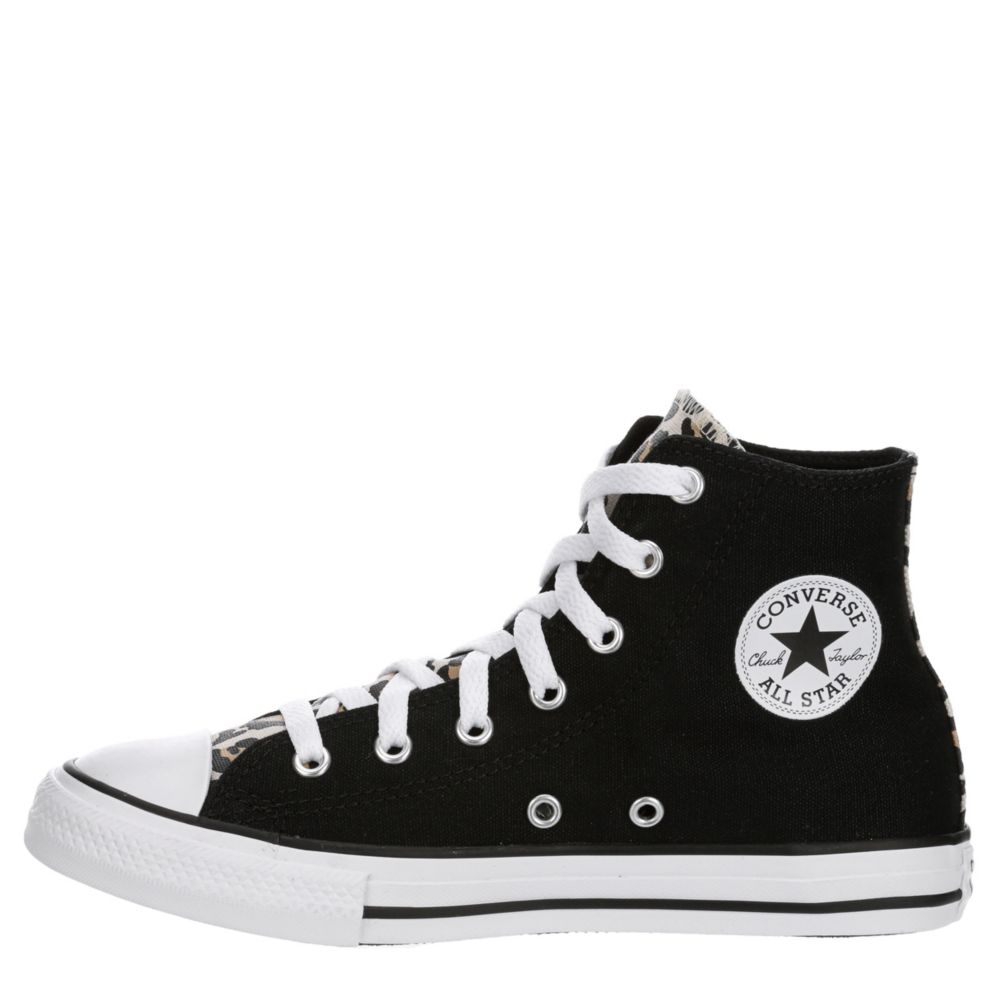 girls black high top sneakers