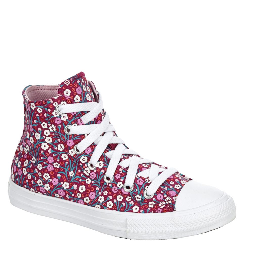 Burgundy Converse Girls Chuck Taylor 