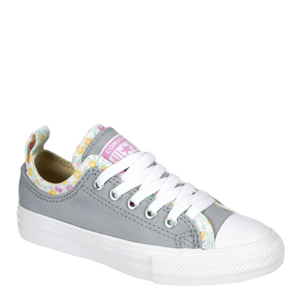 girls grey converse