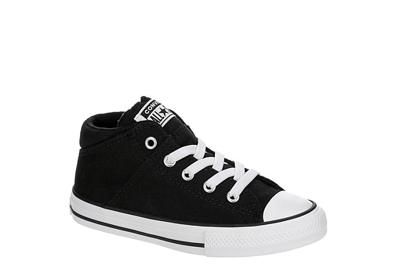 Black Converse Girls Chuck Taylor All Star Madison Mid Sneaker Kids Rack Room Shoes