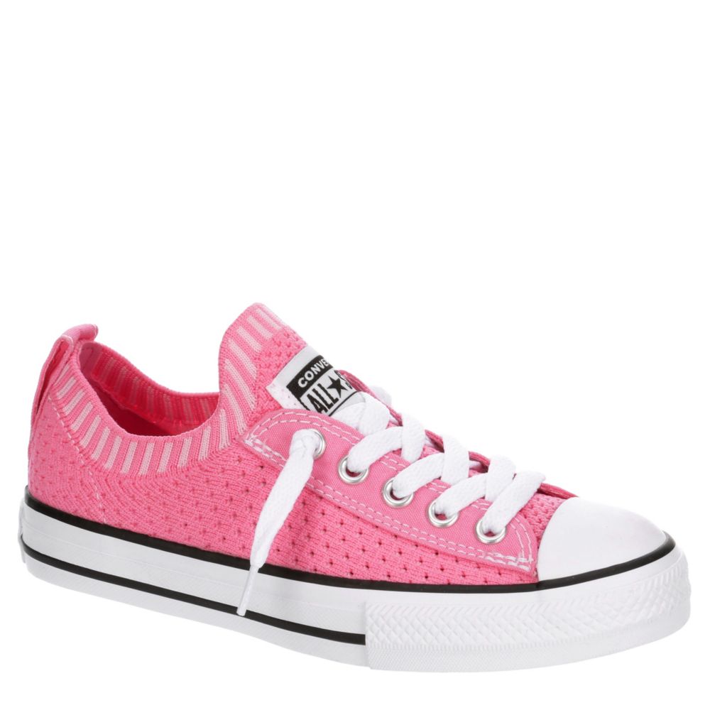 girls pink converse