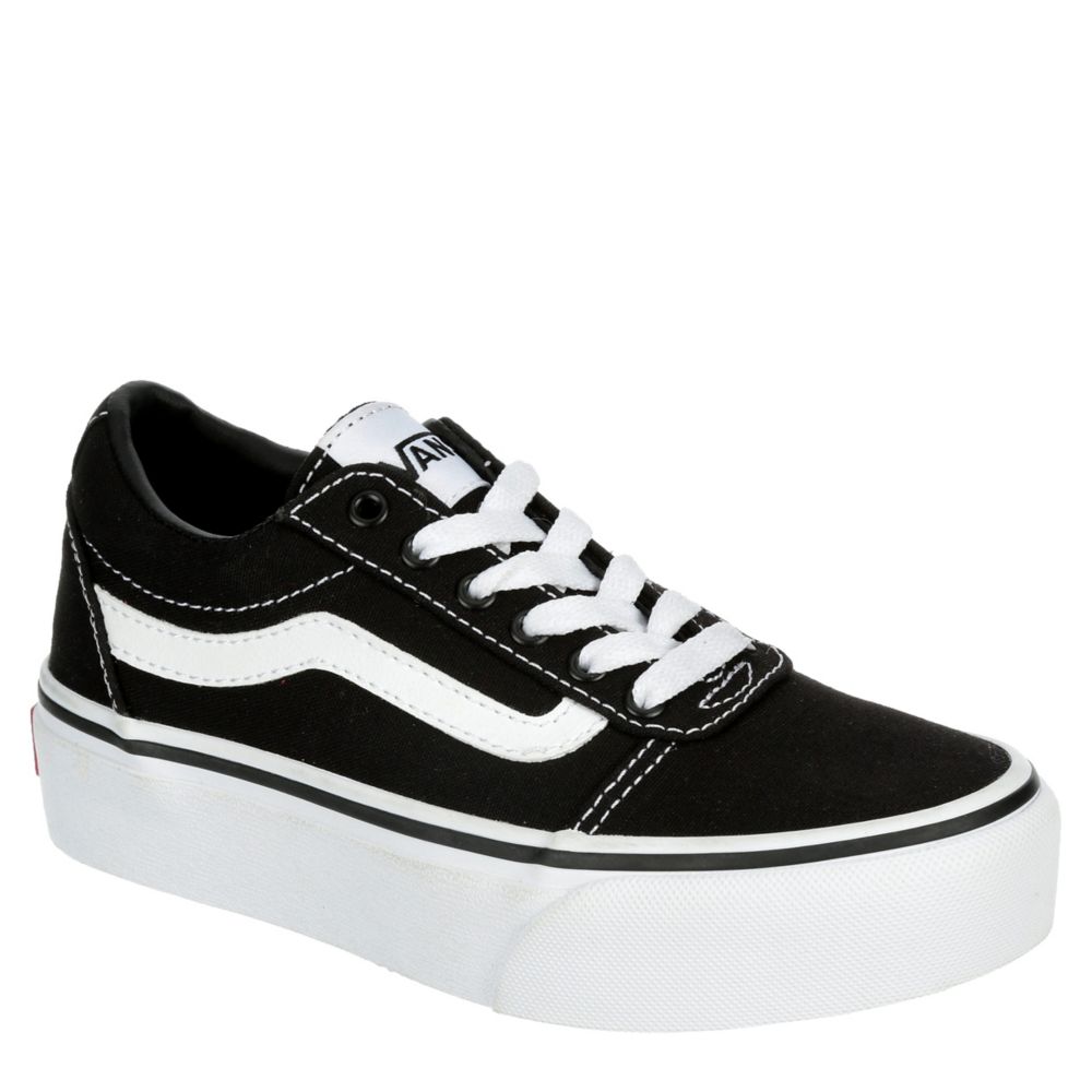 girls platform vans