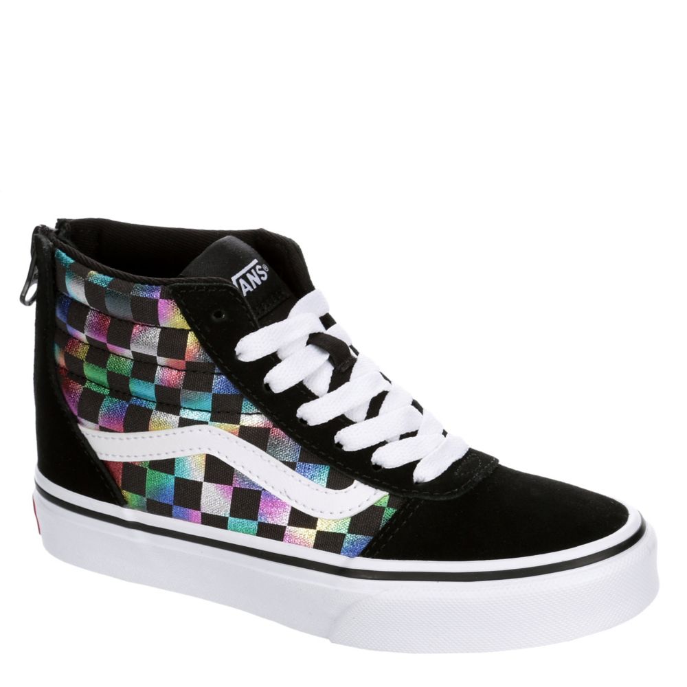 girls hi top vans