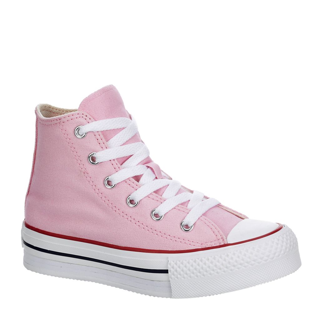 Pink Converse Girls Chuck Taylor All Star High Top Platform Sneaker Girls Rack Room Shoes