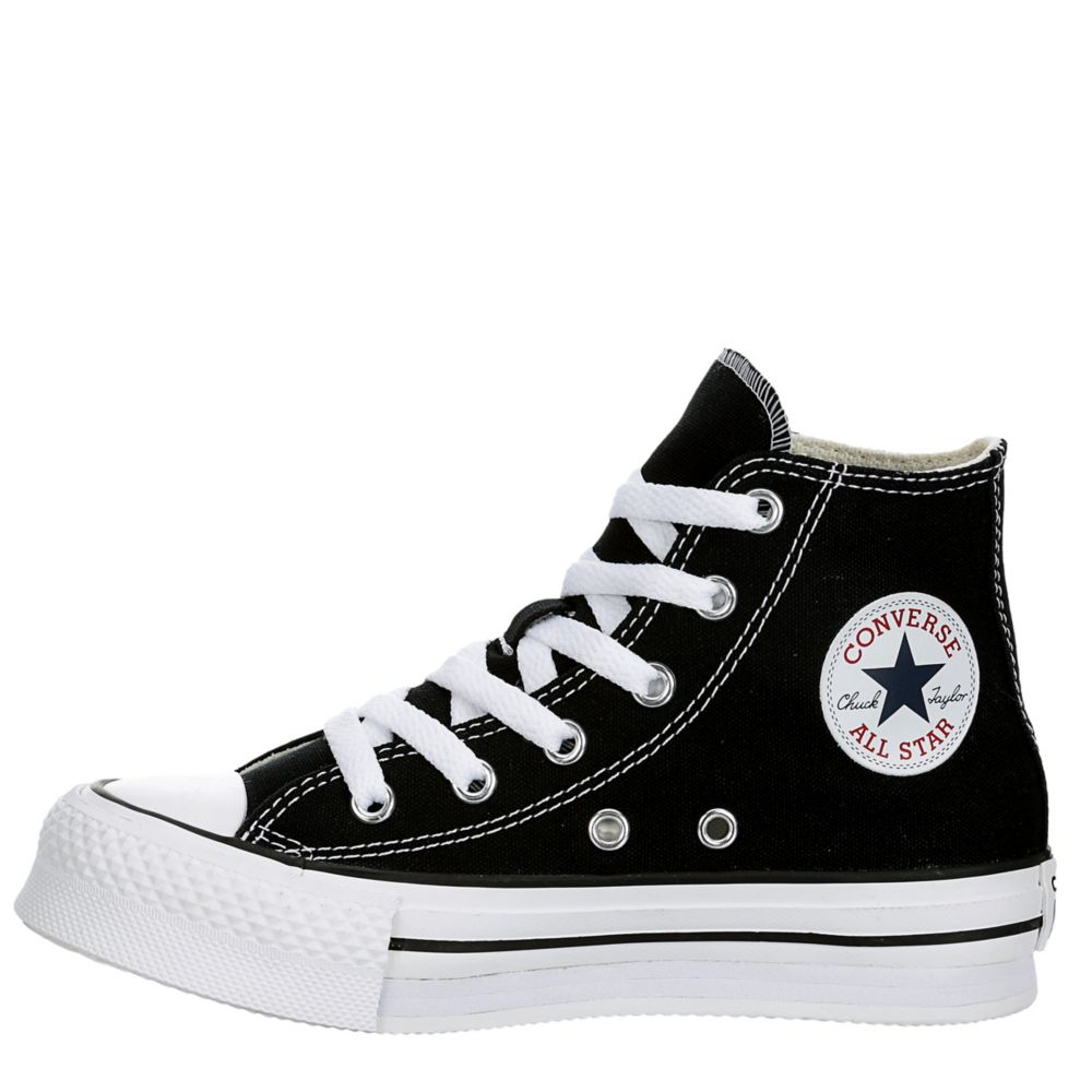 black converse platform high tops