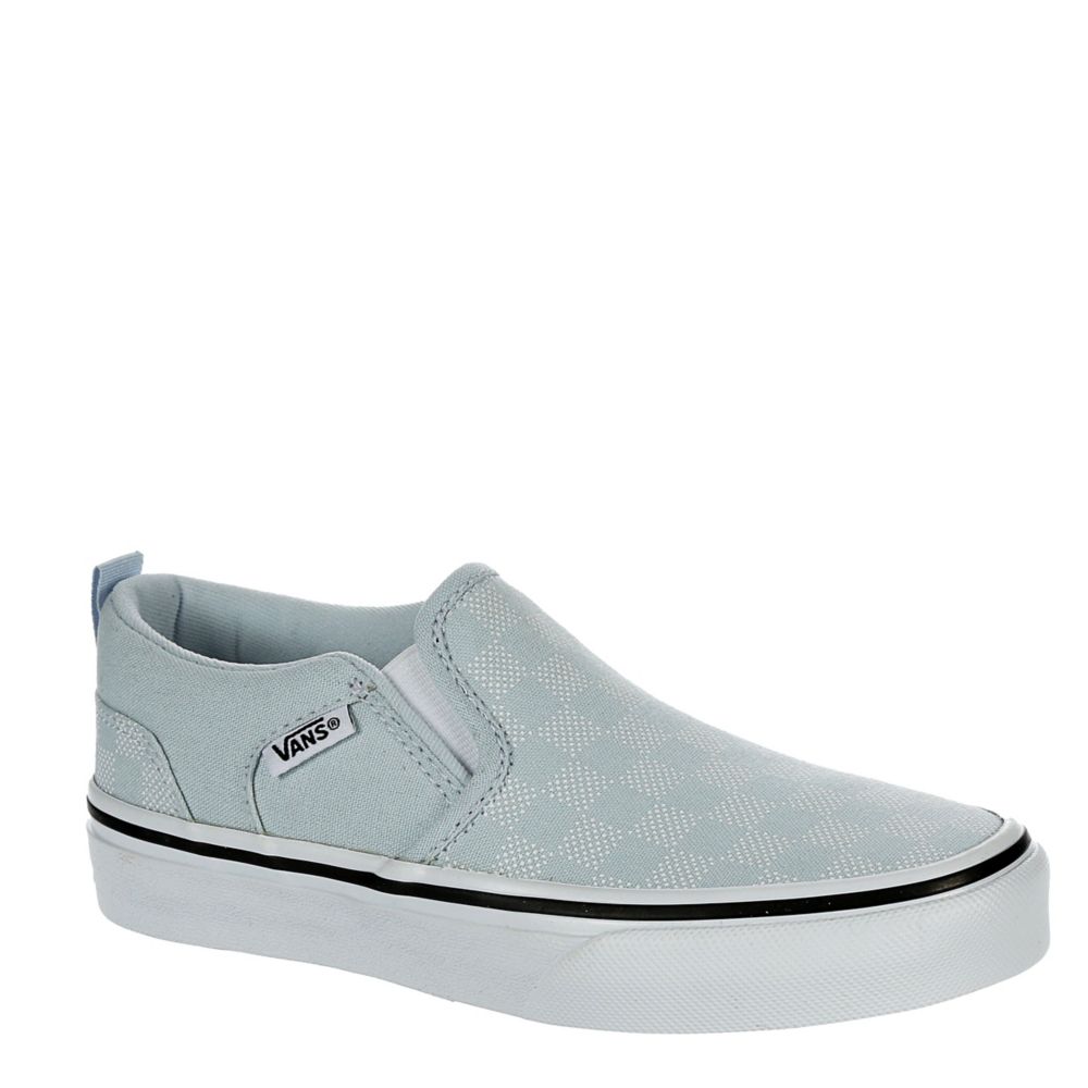vans shoes black and blue for girls