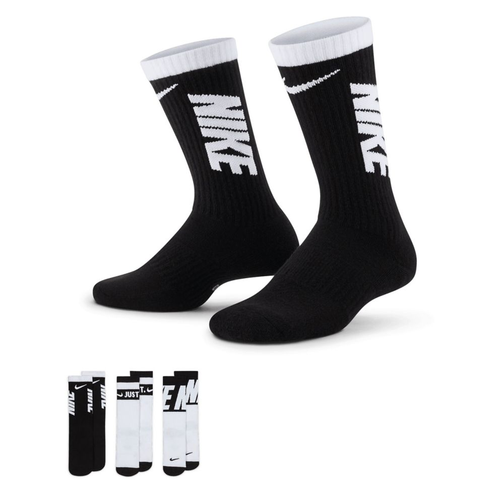 BOYS GRAPHIC CREW SOCKS 3 PAIRS