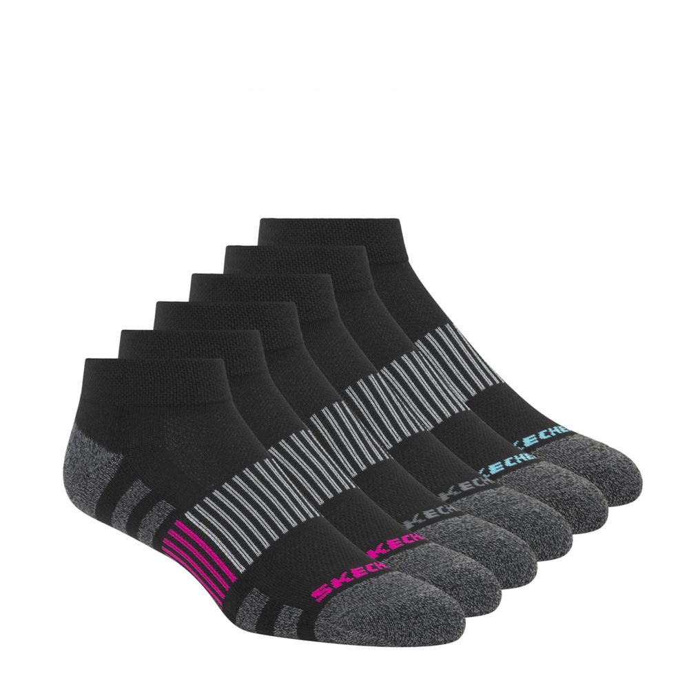 Skechers Women's 6 Pack Low Cut Socks –