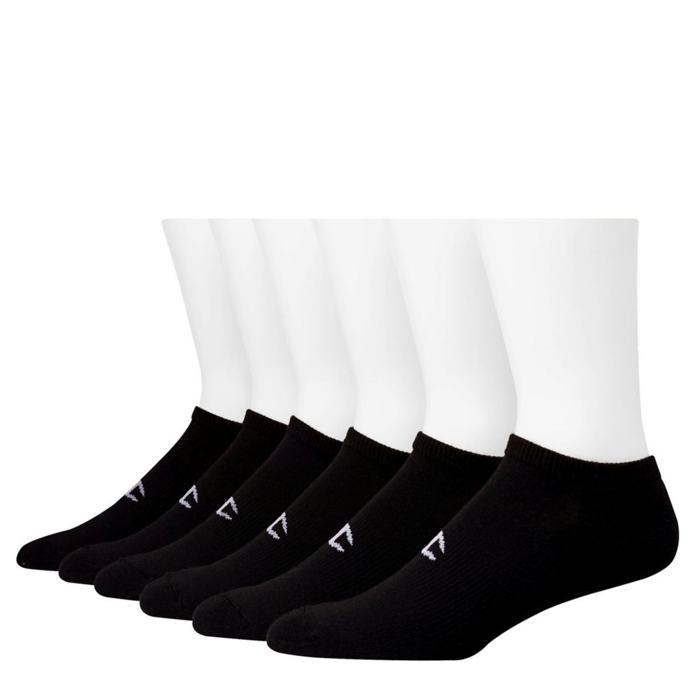 Men's Double Dry Performance Low-Cut Socks, 6-Pairs