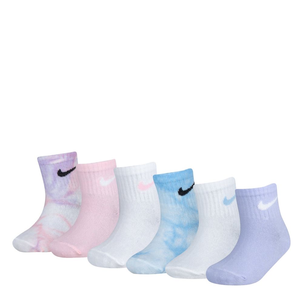 Wet en regelgeving Meer dan wat dan ook bovenste Tie-dye Nike Girls Tie Dye Ankle Socks 6 Pairs | Accessories | Rack Room  Shoes