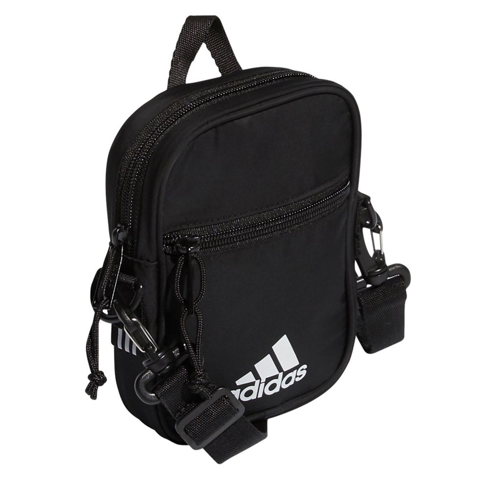 adidas Originals Unisex Festival Crossbody Bag, Black/White, ONE