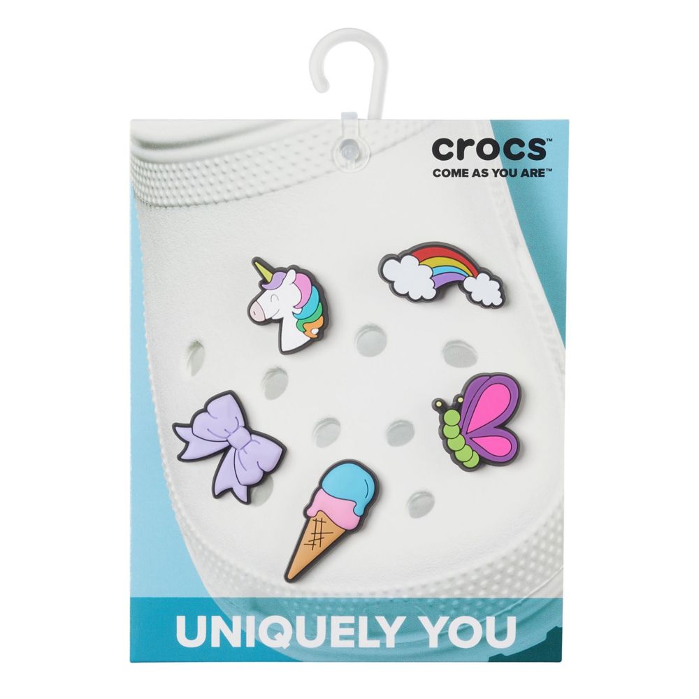  Crocs Jibbitz 5-Pack Unicorn Shoe Charms