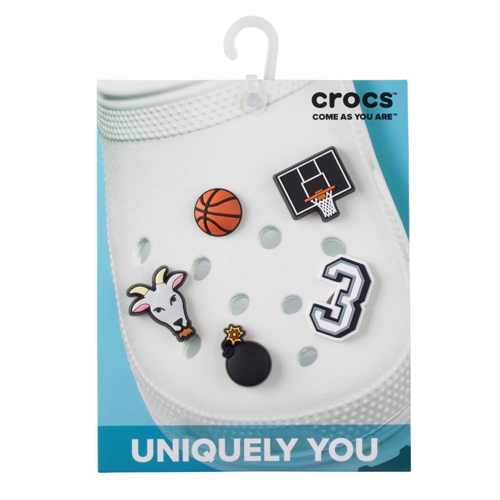 Crocs Men's and Women's Jibbitz Shoe Charms 5-Pack | Jibbitz