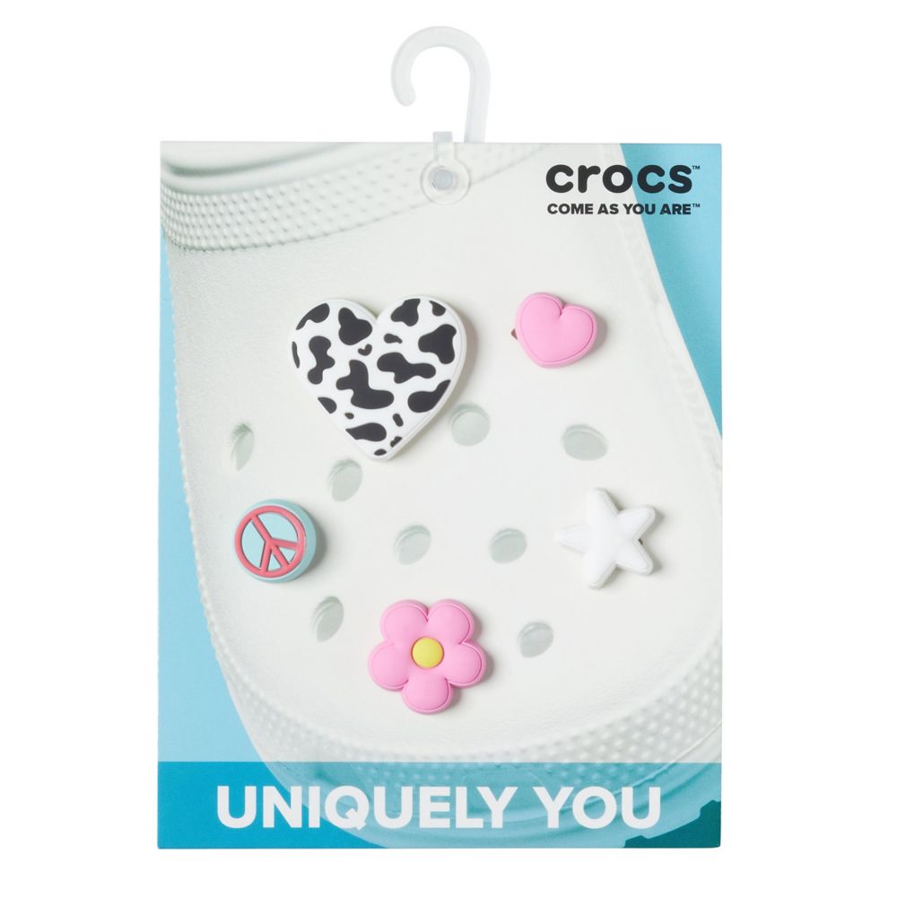 Crocs Jibbitz Peace, Love and Outdoors Charms 5-Pack