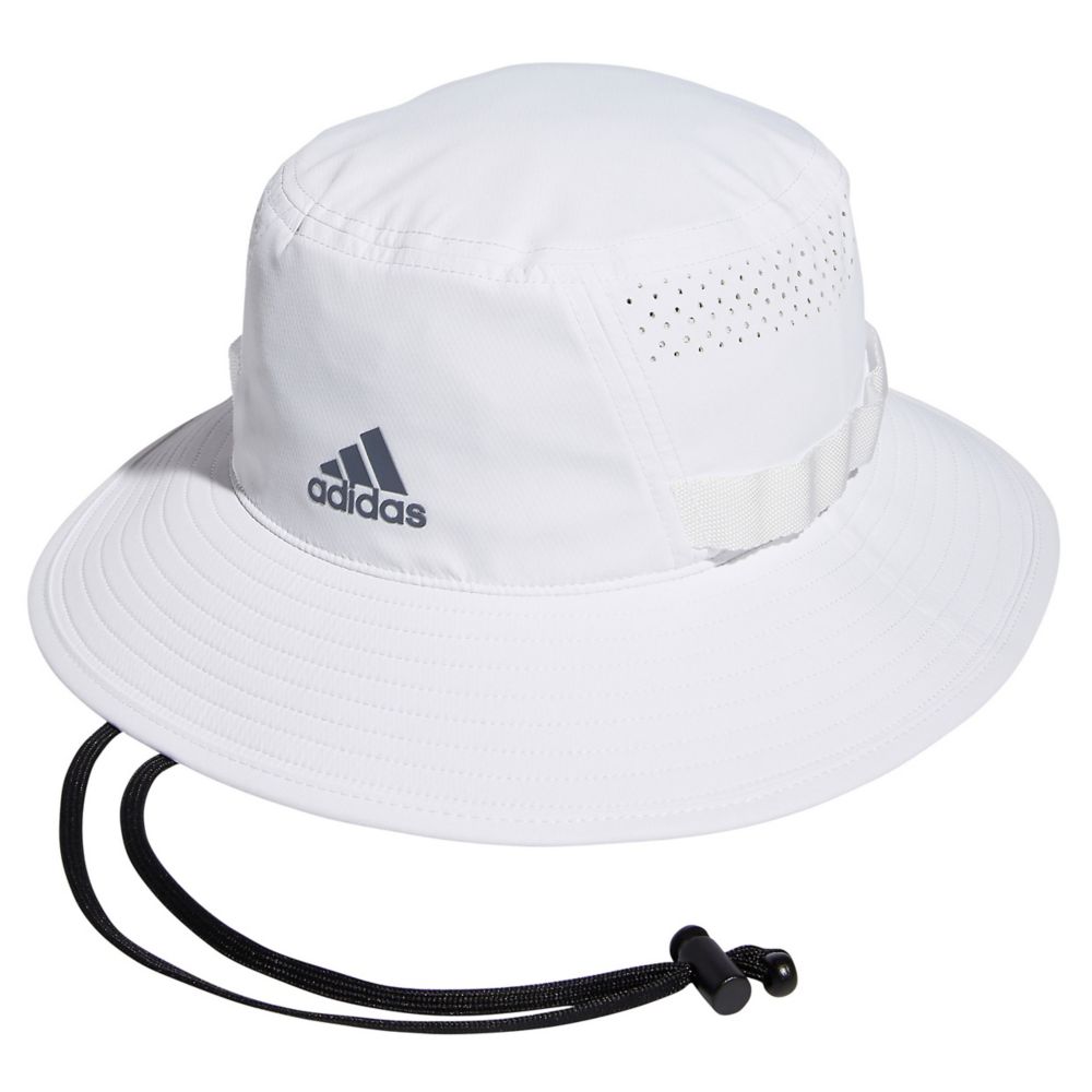 White Adidas Mens 4 Bucket Hat | Accessories | Rack Room Shoes