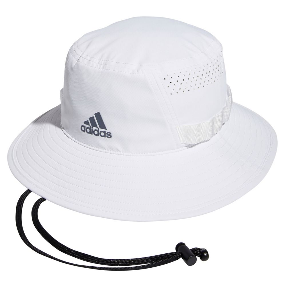 White Adidas Mens Lxl Victory 4 Bucket Hat | Accessories | Rack