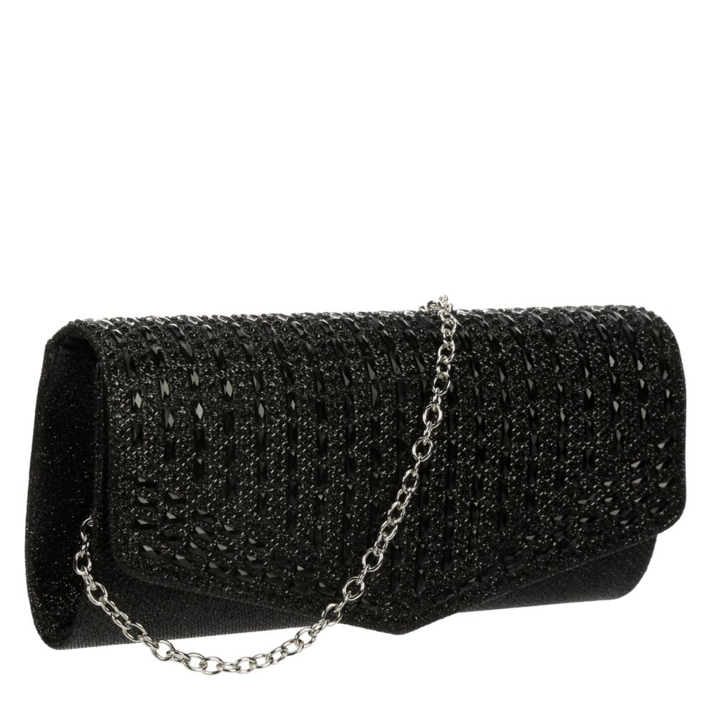 Maddox Clutch BAG/EVENING Bag - Black