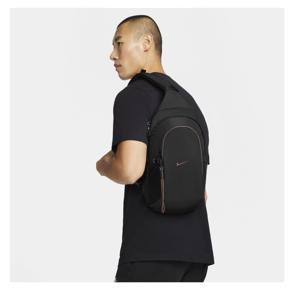 Black Nike Unisex Essentials Sling Bag Accessories Rack Room Shoes