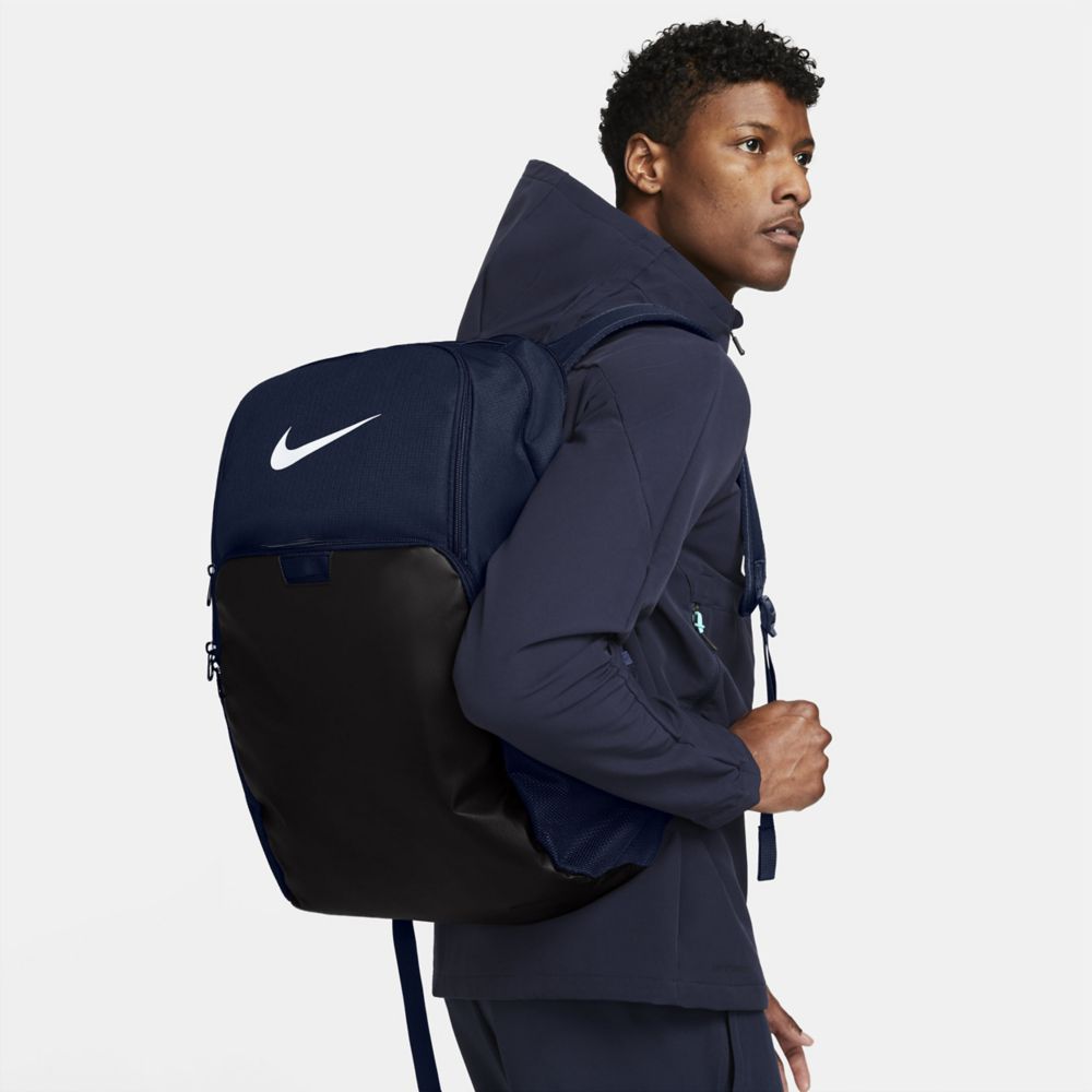 Nike Futura x 3 Brand All Over Print Backpack - Navy/Multi - One Size (21L)