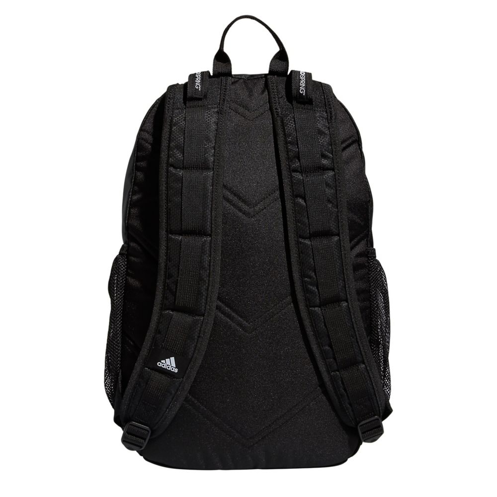  adidas Excel 6 Backpack, BOS Mini Monogram Black/Lucid Lime  Green, One Size