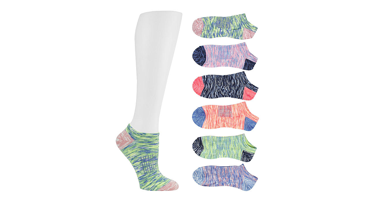 Visita lo Store di ColumbiaColumbia Lightweight Space Dye Ankle Socks 2 Pair One Size Black 