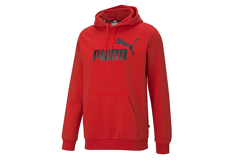 Red Mens Essential Logo Hoodie | Puma | Rack Room Shoes