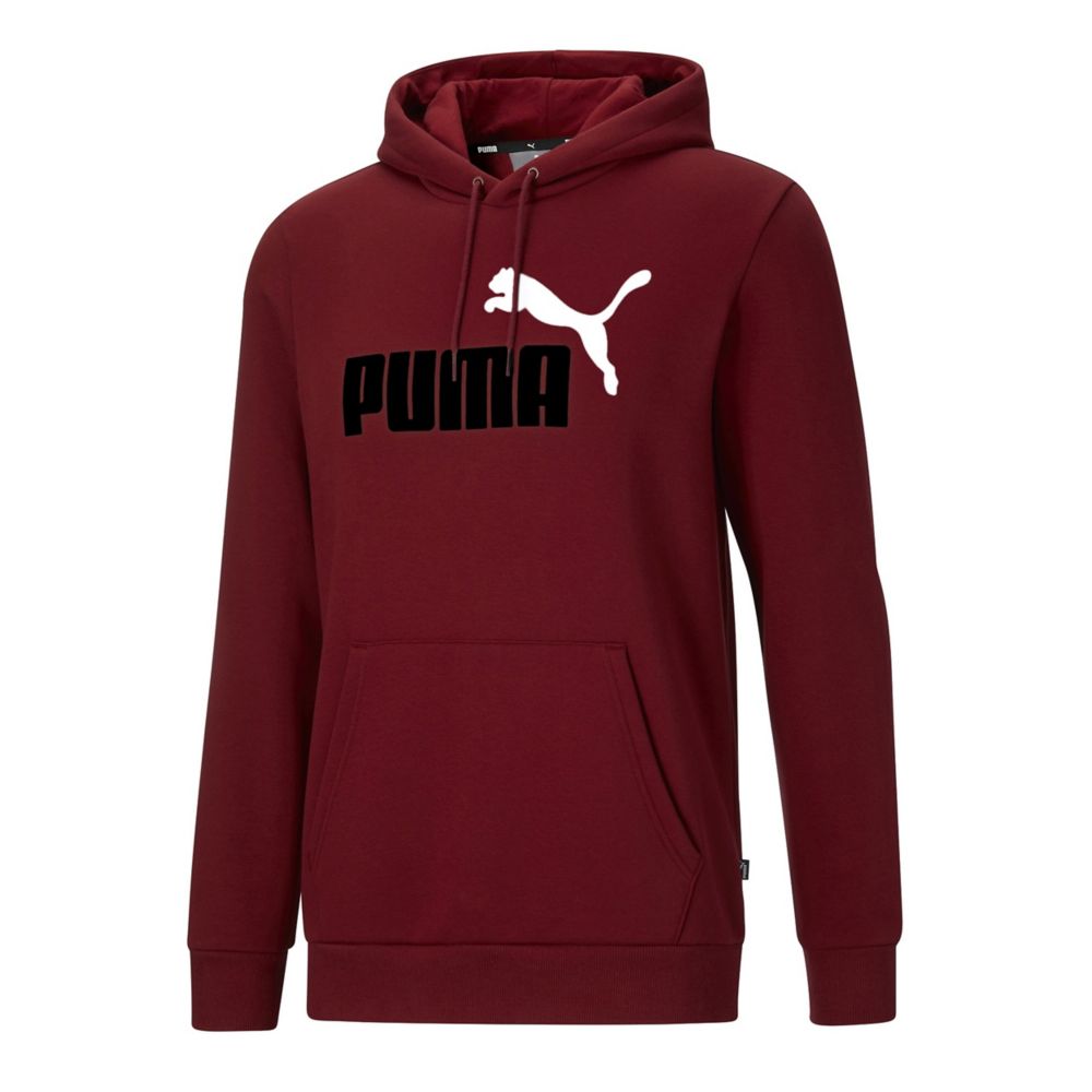 Red Mens Essential Logo Hoodie | Puma | Rack Room Shoes