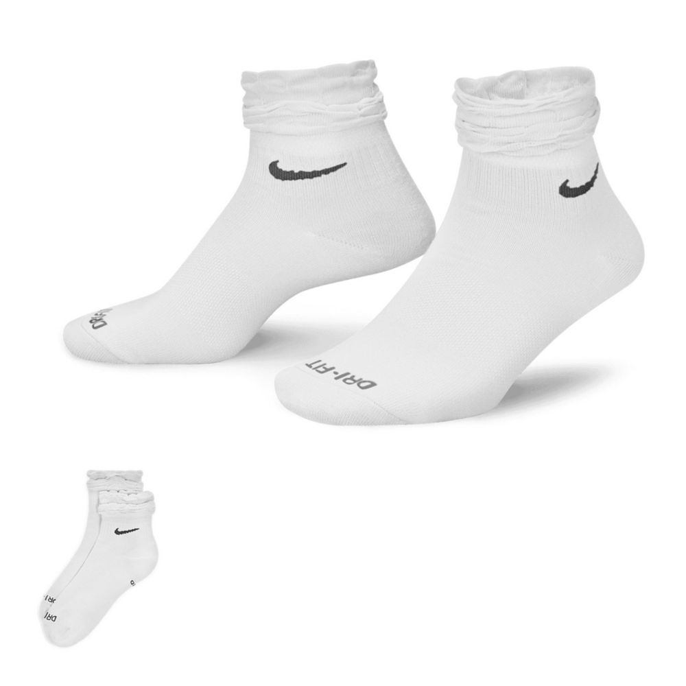 Nike white socks clearance ankle