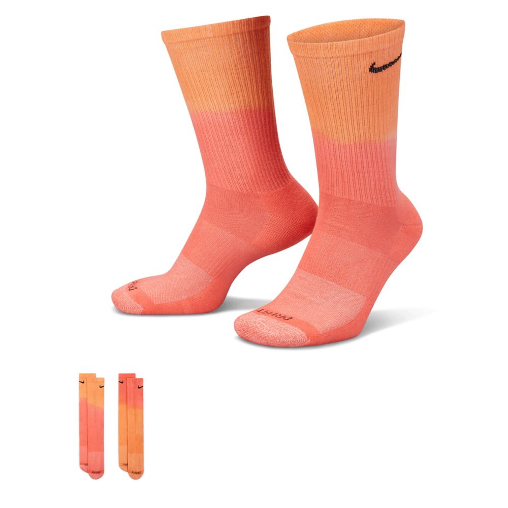 Nike Everyday Plus Cushioned Tie-Dye Crew Socks (2-Pack)