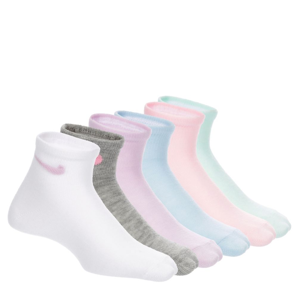 Assorted Nike Unisex Quarter Socks 6 Pairs | Ankle Socks | Rack Room Shoes