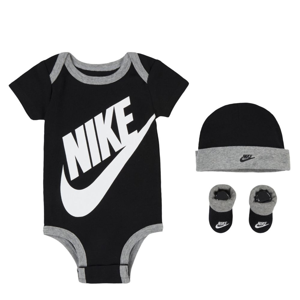 Black Nike Boys 3 Piece Onesie Set | Rack Room Shoes