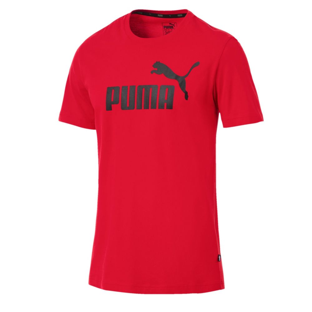 Room Rack | Mens | Red Essential T-shirt Logo Puma Shoes