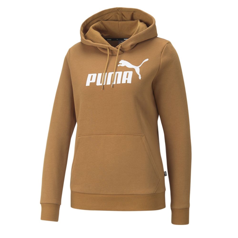 Tan Puma Womens Essential Logo Hoodie | Womens | Rack Room Shoes