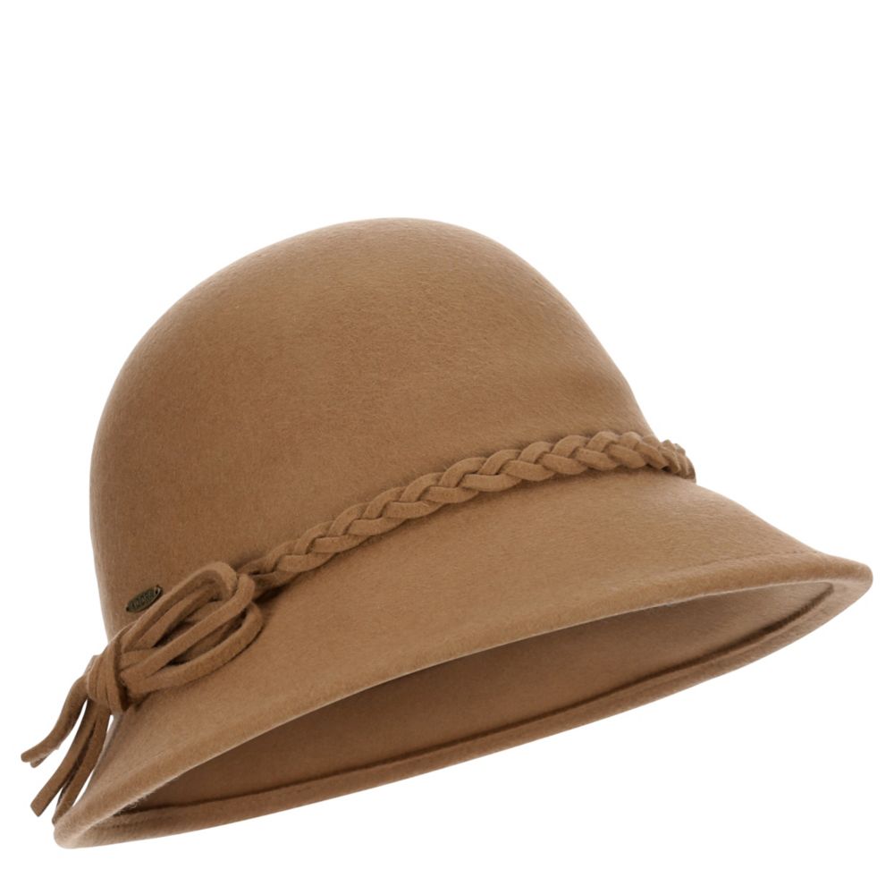 Tan Cloche Hat for Women