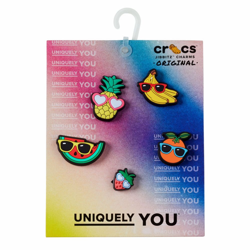 Fruit Designer Croc Charms (5-Pack)