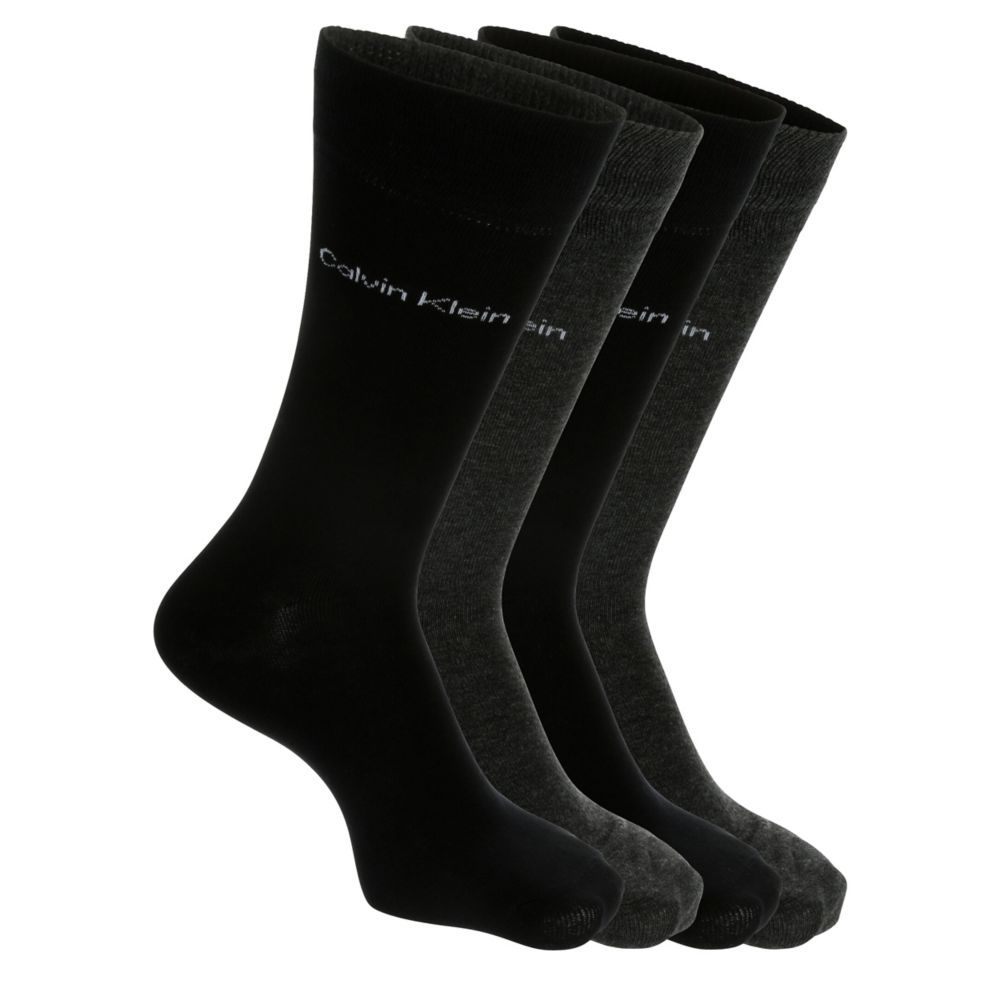 MENS DRESS CREW SOCKS 4 PAIRS