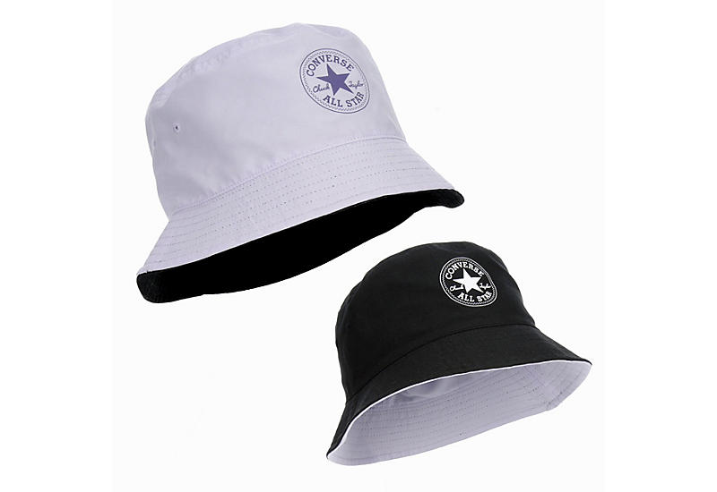Lilac Converse Unisex Patch Logo Reversible Bucket Hat | Accessories | Rack  Room Shoes