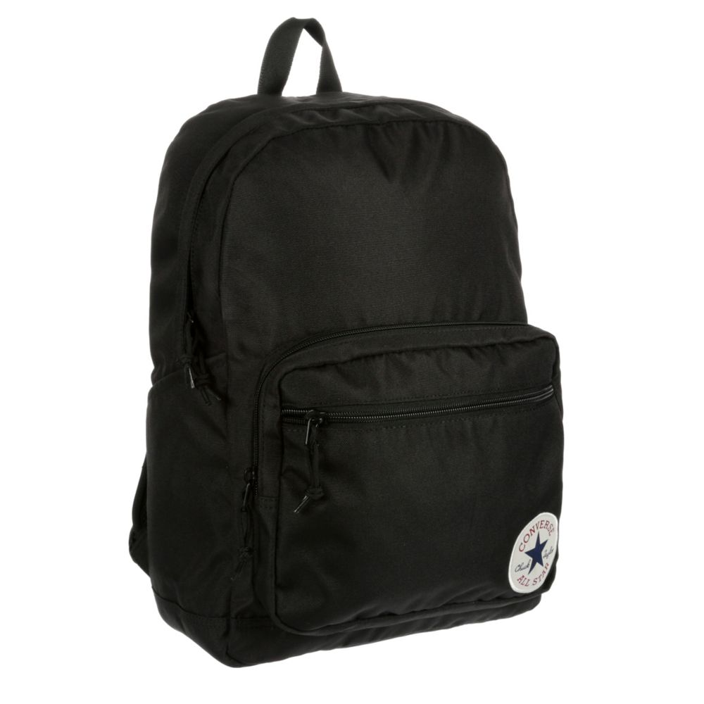 CONVERSE UNISEX GO 2 PATCH BACKPACK BLACK